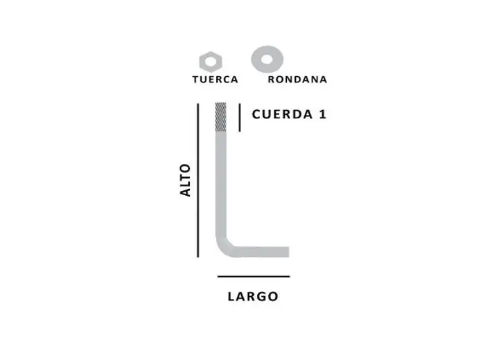 Anclas de acero